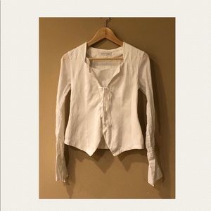 COPY - RAYURE Paris white top sz 40